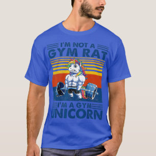 Vintage Unicorn Gym T Shirt