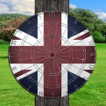 Vintage Union Jack Dartboard, Förenade kungariket, Darttavla<br><div class="desc">Dartboard: Vintage United Kingdom & Union Jack - British flagga darts,  Family roligt-spel - kärlek my land,  sommarspel,  helgdag,  fars dag,  födelsedagsfest,  College studenter/sportfantaster</div>
