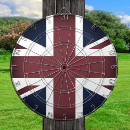 Vintage Union Jack Dartboard, Förenade kungariket, Darttavla