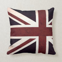 Vintage Union Jack-designkudde