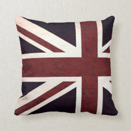 Vintage Union Jack-designkudde Kudde