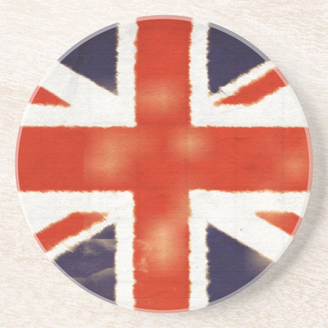 Vintage Union Jack Underlägg (Framsidan)