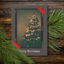 Vintage Upcycle Instant Foto Jul skrivmaskin