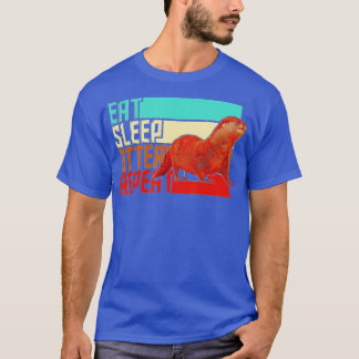Vintage Upprepa strömsparläge T Shirt