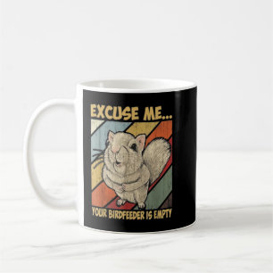Vintage Ursäkta att din föda är tom - fågel Kaffemugg