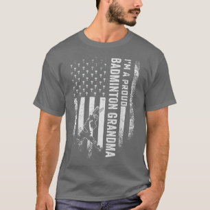 Vintage US American Flagga: Jag är en Proud Badmin T Shirt