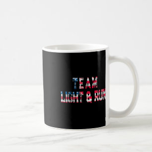 Vintage US Flagga Fireworks Lighting Team 4 av Kaffemugg