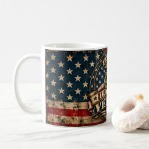 Vintage US Marine-veteran Semper Fi patriotisk
