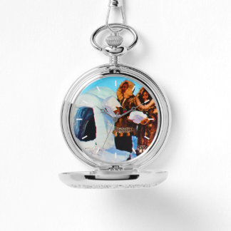 Vintage USA Alaska igloo Builders Armbandsur