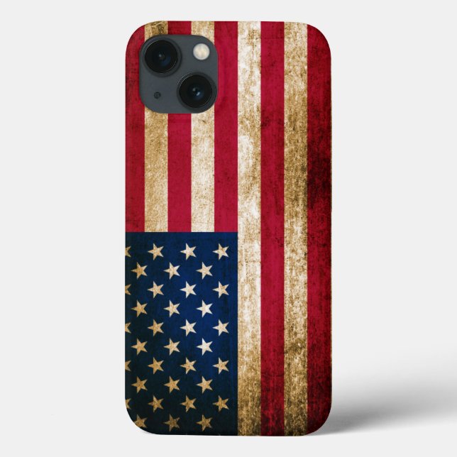 Vintage USA Americana Flagga (Baksida)