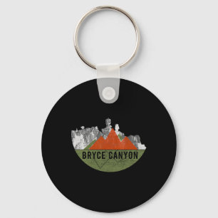 Vintage Usa Bergvandring - Bryce Canyon Nationa Nyckelring