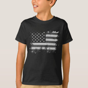 Vintage USA flagga, 4 juli patriotisk T Shirt