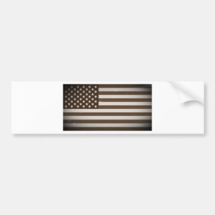 Vintage USA flagga Bildekal