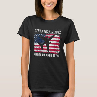 Vintage USA-flagga - DeSantis Airlines T Shirt
