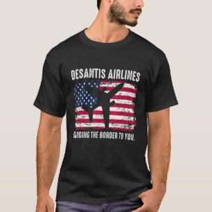 Vintage USA-flagga - DeSantis Airlines T Shirt