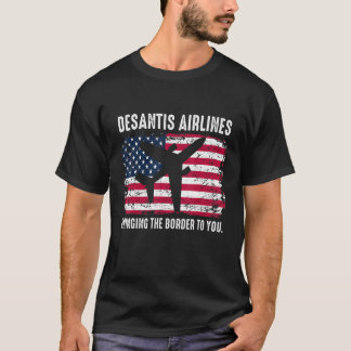 Vintage USA-flagga - DeSantis Airlines T Shirt