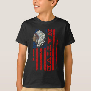 Vintage USA flagga, prisvärd nationaldag T Shirt