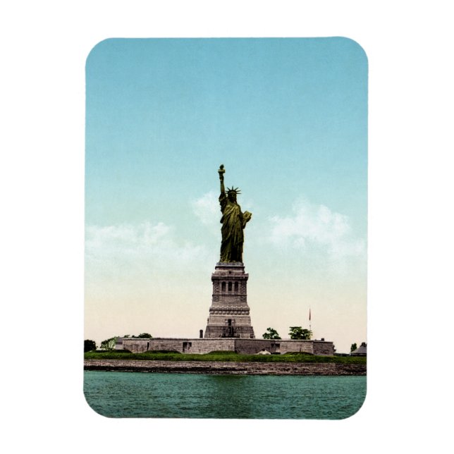 Vintage USA Frihetsgudinnan New York Magnet (Vertikal)