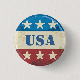 Vintage USA-knapp Knapp
