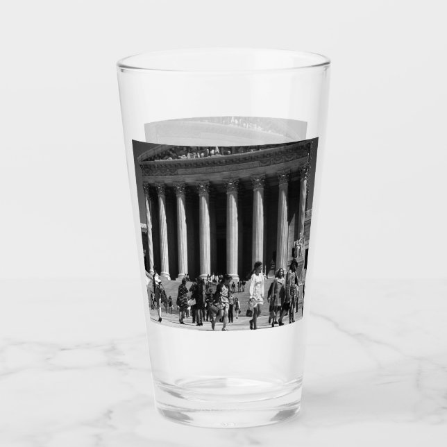 Vintage USA Washington Memorial Lincoln Glaskopp (Framsida)