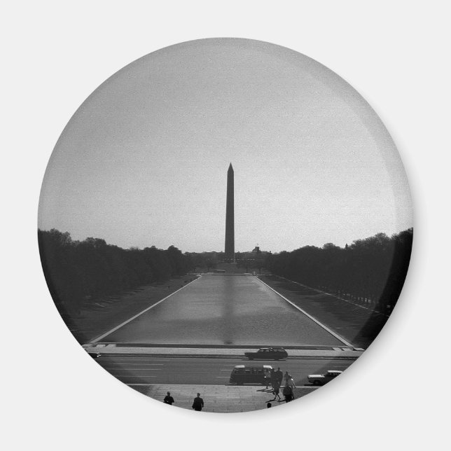 Vintage USA Washington Monument Magnet (Framsidan)