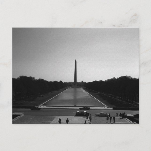 Vintage USA Washington Monument Vykort (Framsida)