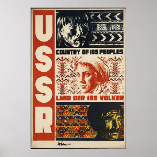 VINTAGE USSR POSTER