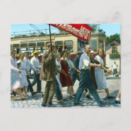 Vintage USSR-vykort Vykort