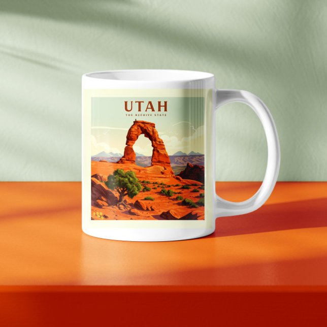 Vintage Utah Kaffemugg (Skapare uppladdad)