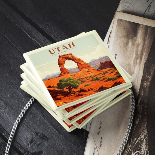 Vintage Utah Magnet (Skapare uppladdad)