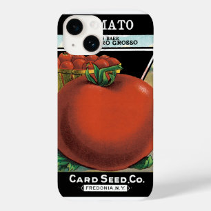 Vintage utsädespaket etikett konst, Tomat Pomodoro