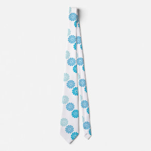 Vintage-utseende 1970-tal Blomstermönster Slips