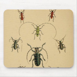 Vintage utskjutande Mousepad Musmatta