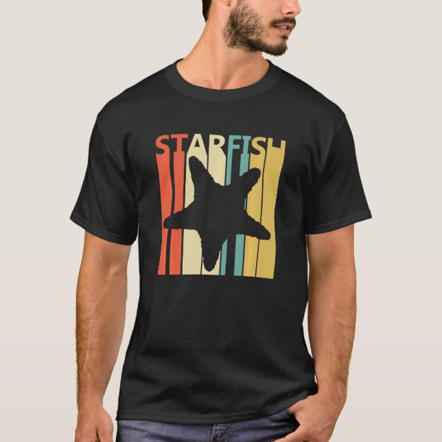 Vintage - utskrift av djurstjärt t shirt (Framsida)