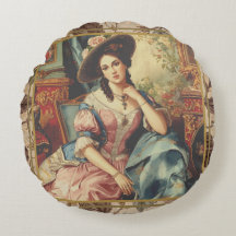 Vintage, Vacker adelsdam från det förflutna