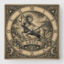Vintage Väduren Zodiakväggur