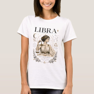 Vintage Vågen Zodiak Födelsedagspresent Astrologi T Shirt