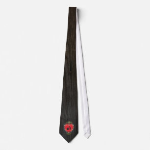 Vintage Valentine Heart - Tie Slips