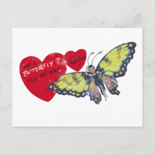 Vintage Valentine Helg Vykort
