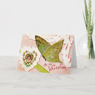 Vintage Valentine Helgkort