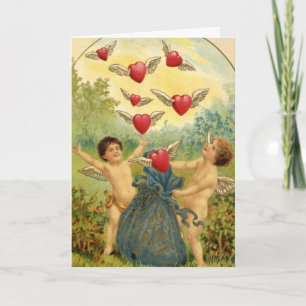 Vintage Valentine - Joy of Kärlek, Helgkort