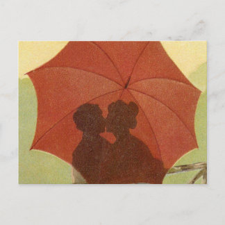 Vintage Valentine Kiss! Helg Vykort