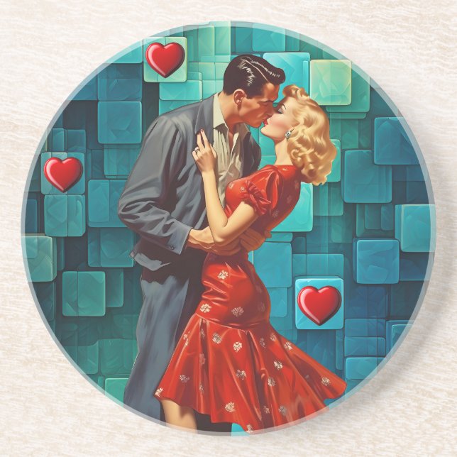 VINTAGE VALENTINE LIDENSKAP UNDERLÄGG (Framsidan)