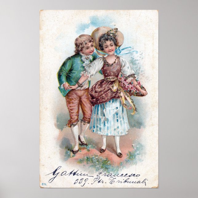 Vintage Valentine Poster (Framsidan)