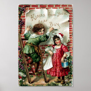 Vintage Valentine Poster