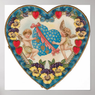 Vintage Valentine Poster