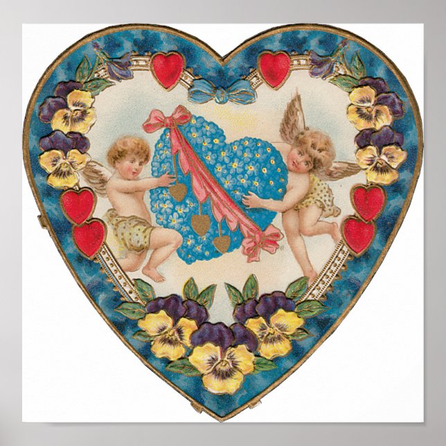 Vintage Valentine Poster (Framsidan)