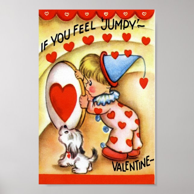Vintage Valentine Poster (Framsidan)