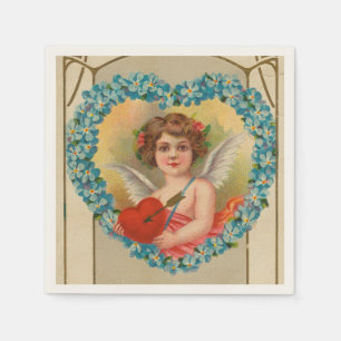 Vintage Valentine, Stecher Litho Company, ca. 1910 Pappersservett