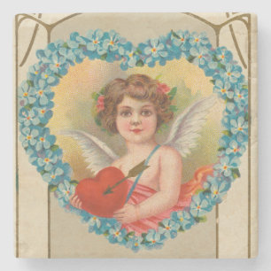 Vintage Valentine, Stecher Litho Company, ca. 1910 Stenunderlägg